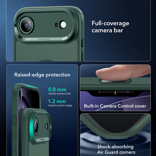 MagSafe Hülle für Apple iPhone 17 Air, ESR, Classic Hybrid, Satin Grün
