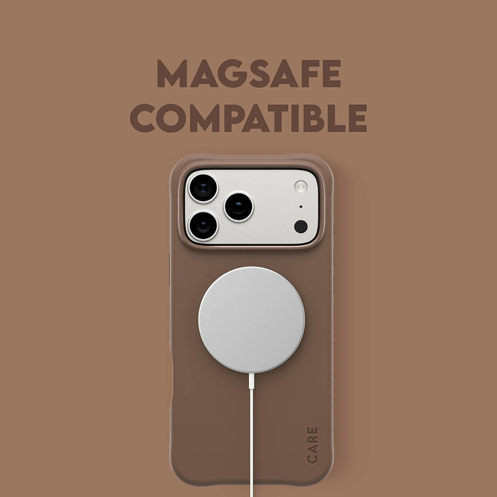 MagSafe Hülle für Apple iPhone 17 Air, PanzerGlass, modisch, Braun