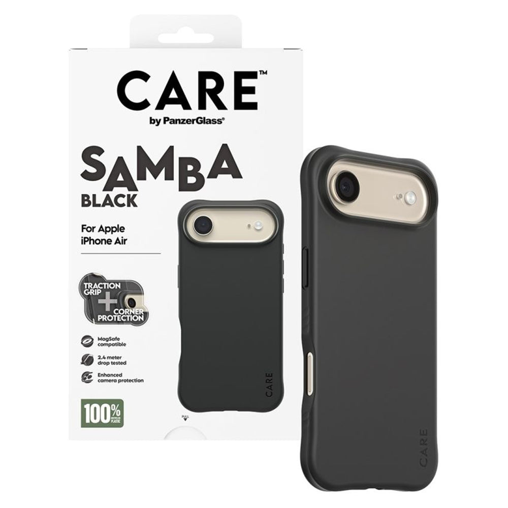MagSafe Hülle für Apple iPhone 17 Air, PanzerGlass, modisch, Schwarz