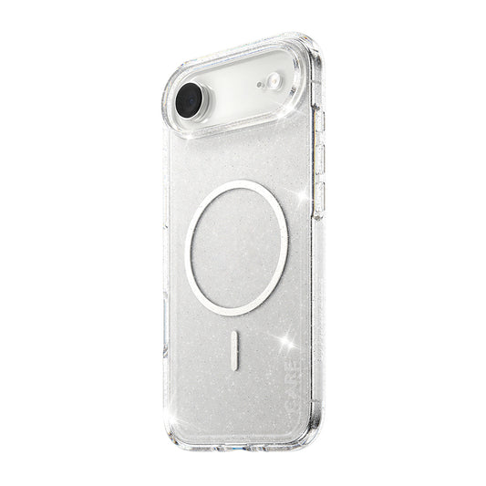 MagSafe Case for Apple iPhone 17 Air, PanzerGlass, Urban Explorer Star Lit, White Transparent