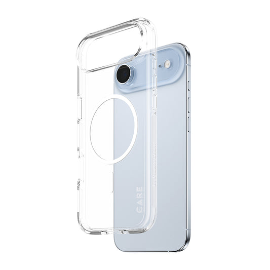 MagSafe Case for Apple iPhone 17 Air, PanzerGlass, Urban Explorer Care, White Transparent