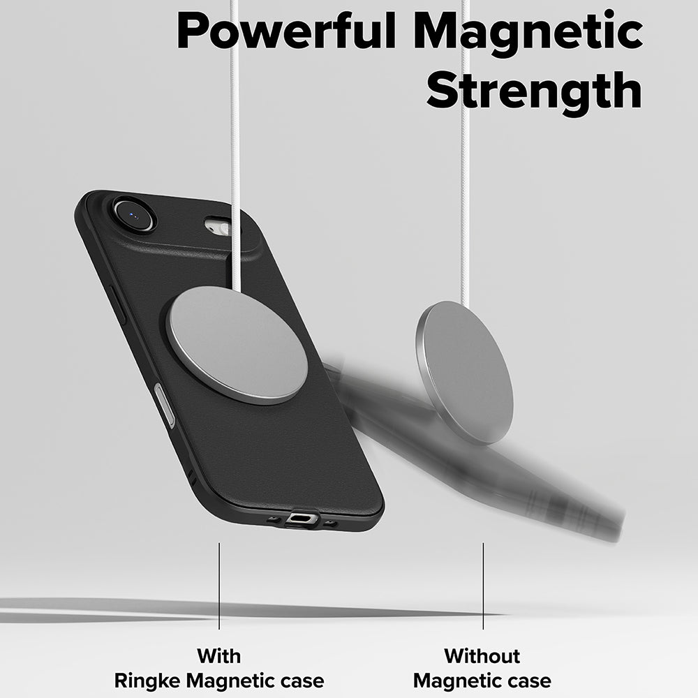 MagSafe Hülle für Apple iPhone 17 Air, Ringke, Onyx, Schwarz