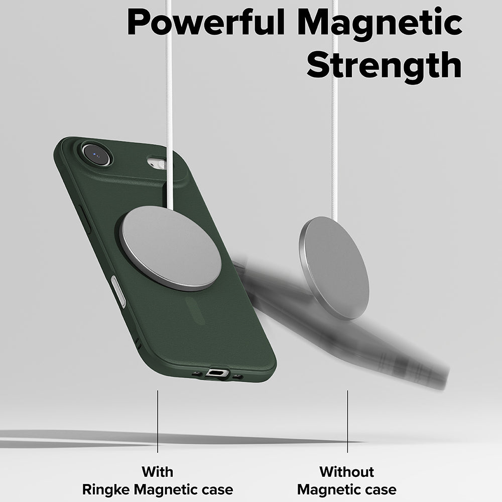 MagSafe Hülle für Apple iPhone 17 Air, Ringke, Onyx, Dunkelgrün