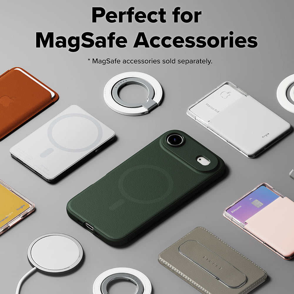 MagSafe Hülle für Apple iPhone 17 Air, Ringke, Onyx, Dunkelgrün