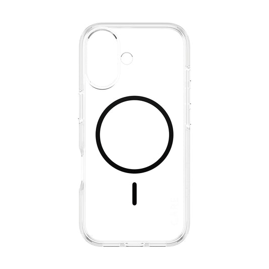 MagSafe Hülle für Apple iPhone 17, PanzerGlass, Urban Explorer, Schwarz Transparent