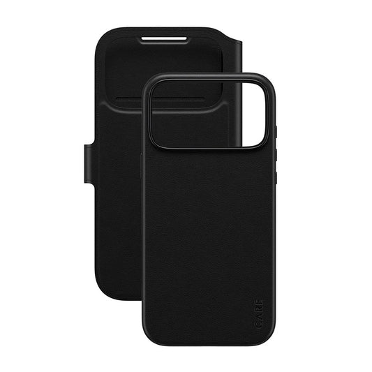 MagSafe Case for Apple iPhone 17 Pro Max, PanzerGlass, Care Feature Tango Two-in-One, Black