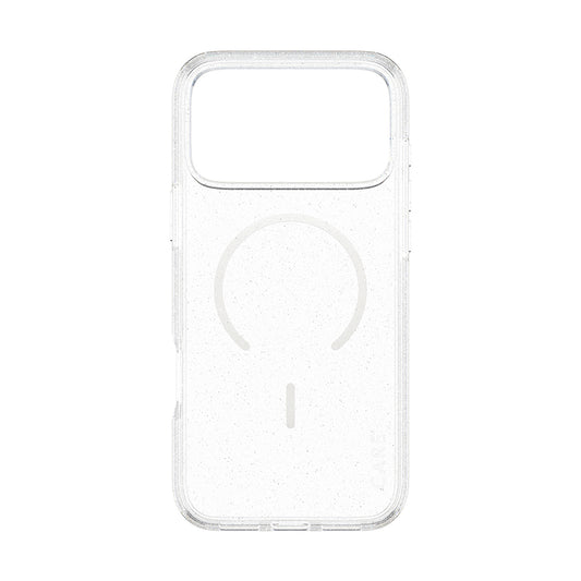 MagSafe Case for Apple iPhone 17 Pro Max, PanzerGlass, Care Urban Explorer Star Lit, White Transparent