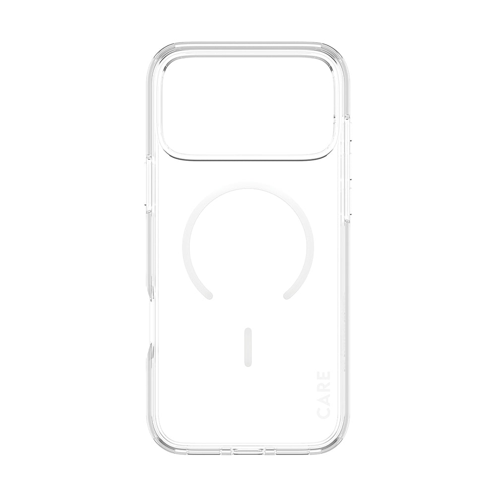 MagSafe Hülle für Apple iPhone 17 Pro Max, PanzerGlass, Care Urban Explorer, Transparent Weiß