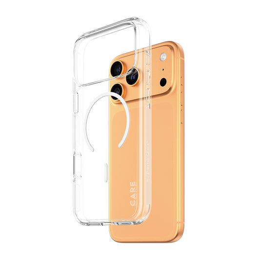 MagSafe Case for Apple iPhone 17 Pro Max, PanzerGlass, Urban Explorer Care, White Transparent