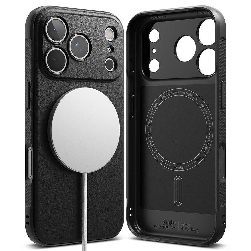 MagSafe Hülle für Apple iPhone 17 Pro Max, Ringke, Onyx, Schwarz