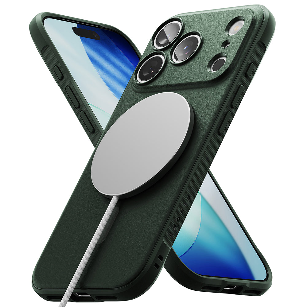 MagSafe Hülle für Apple iPhone 17 Pro Max, Ringke, Onyx, Dunkelgrün