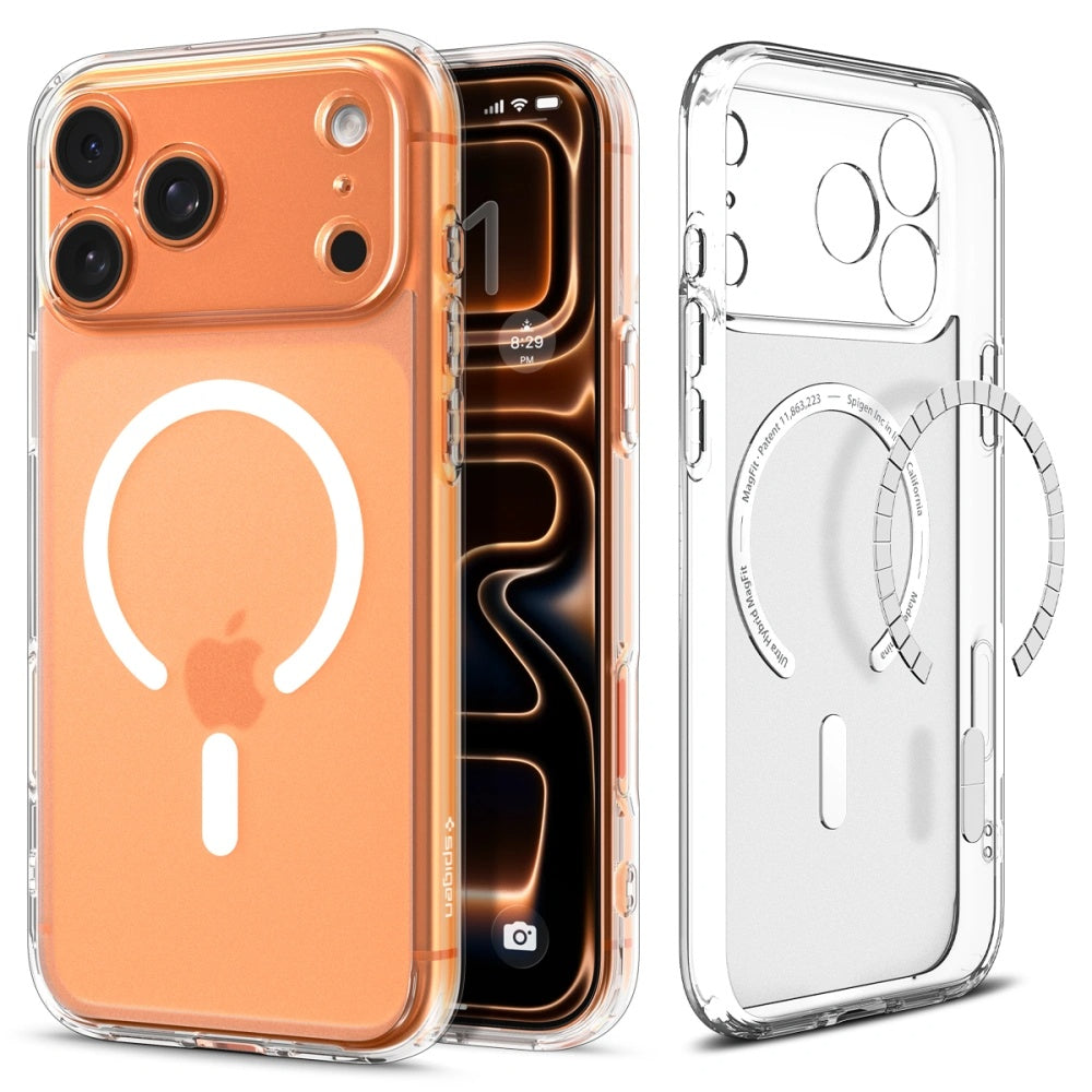 MagSafe Case for Apple iPhone 17 Pro Max, Spigen, Ultra Hybrid, Satin White ACS10286