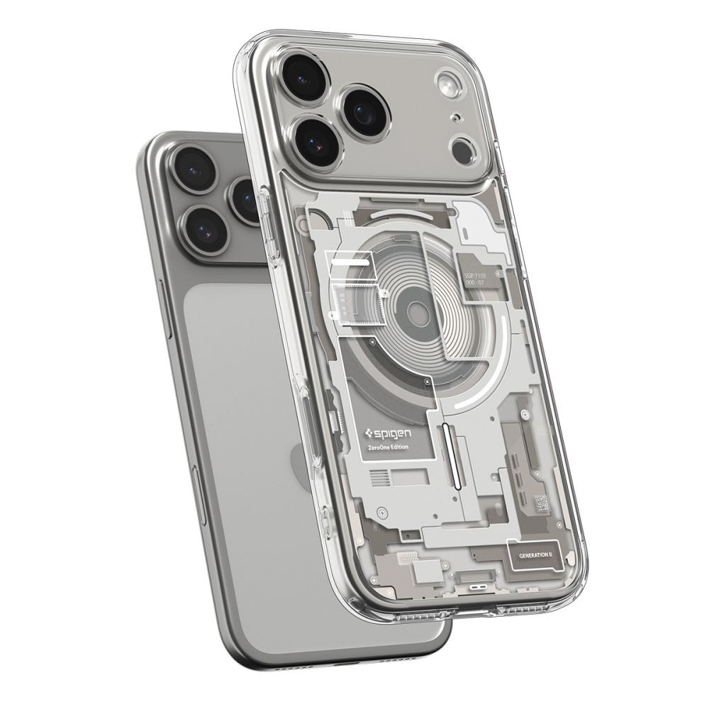 MagSafe Hülle für Apple iPhone 17 Pro Max, Spigen, Ultra Hybrid Zero One, Beige ACS10288