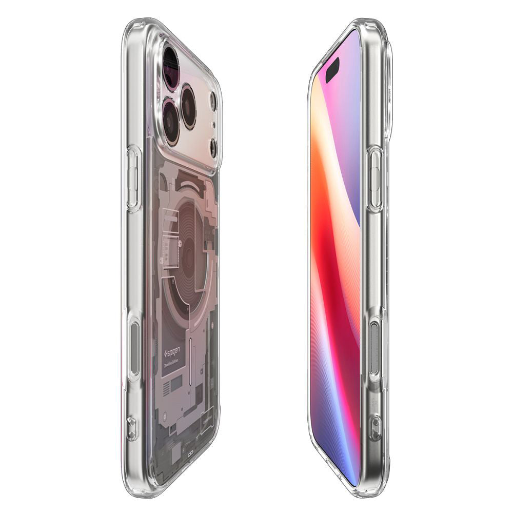 MagSafe Hülle für Apple iPhone 17 Pro Max, Spigen, Ultra Hybrid Zero One, Beige ACS10288