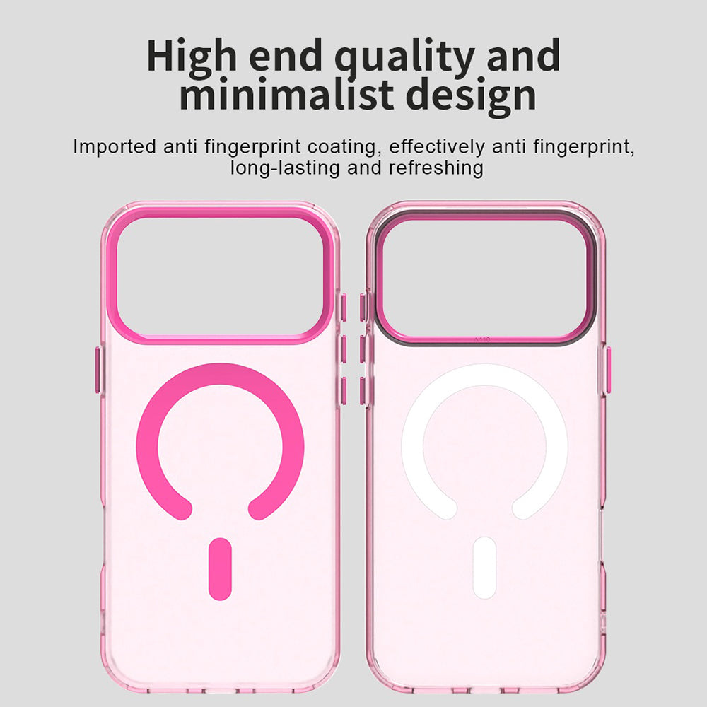 MagSafe Hülle für Apple iPhone 17 Pro Max, Techsuit, CandyCase, Rosa