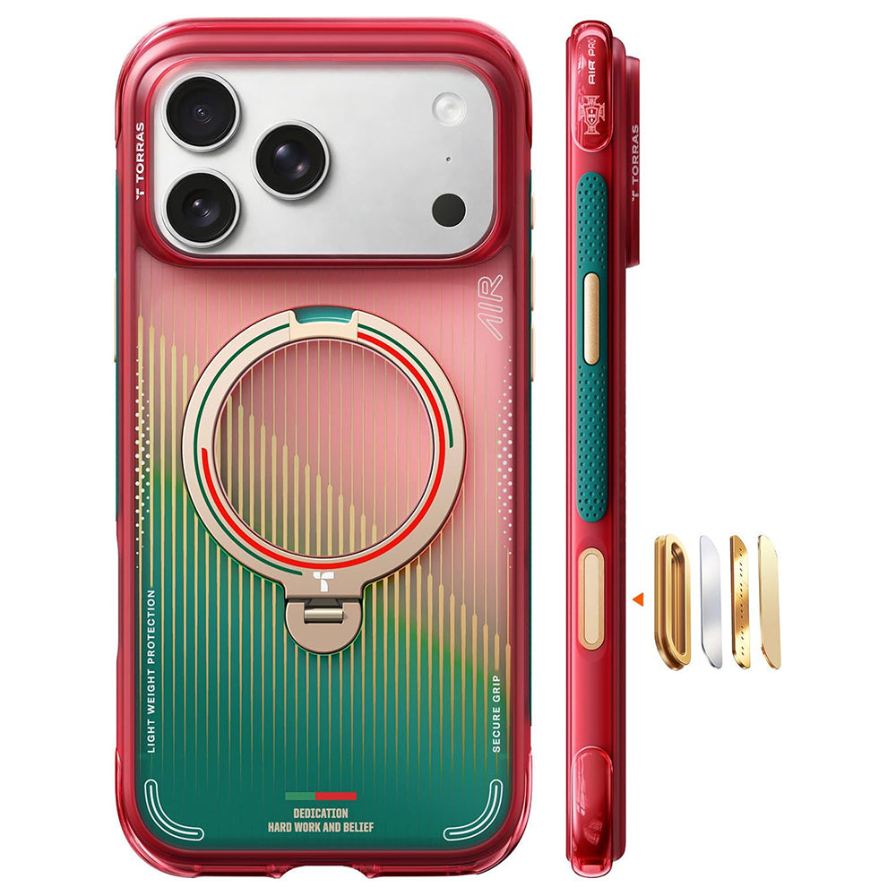 MagSafe-Hülle für Apple iPhone 17 Pro Max, Torras, Ostand Q3 Air, Glory Slash