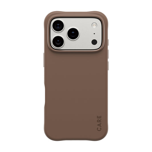 MagSafe Case for Apple iPhone 17 Pro, PanzerGlass, Fashionable Care, Brown