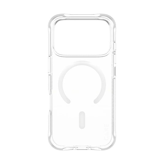 MagSafe Case for Apple iPhone 17 Pro, PanzerGlass, Fashionable Care, White Transparent