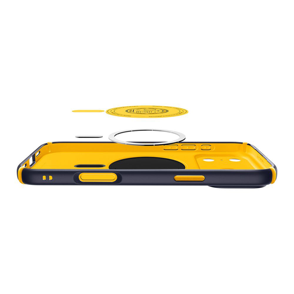 MagSafe Hülle für Apple iPhone 17 Pro, Spigen, Caseology Nano Pop Hybrid, Lila ACS11149