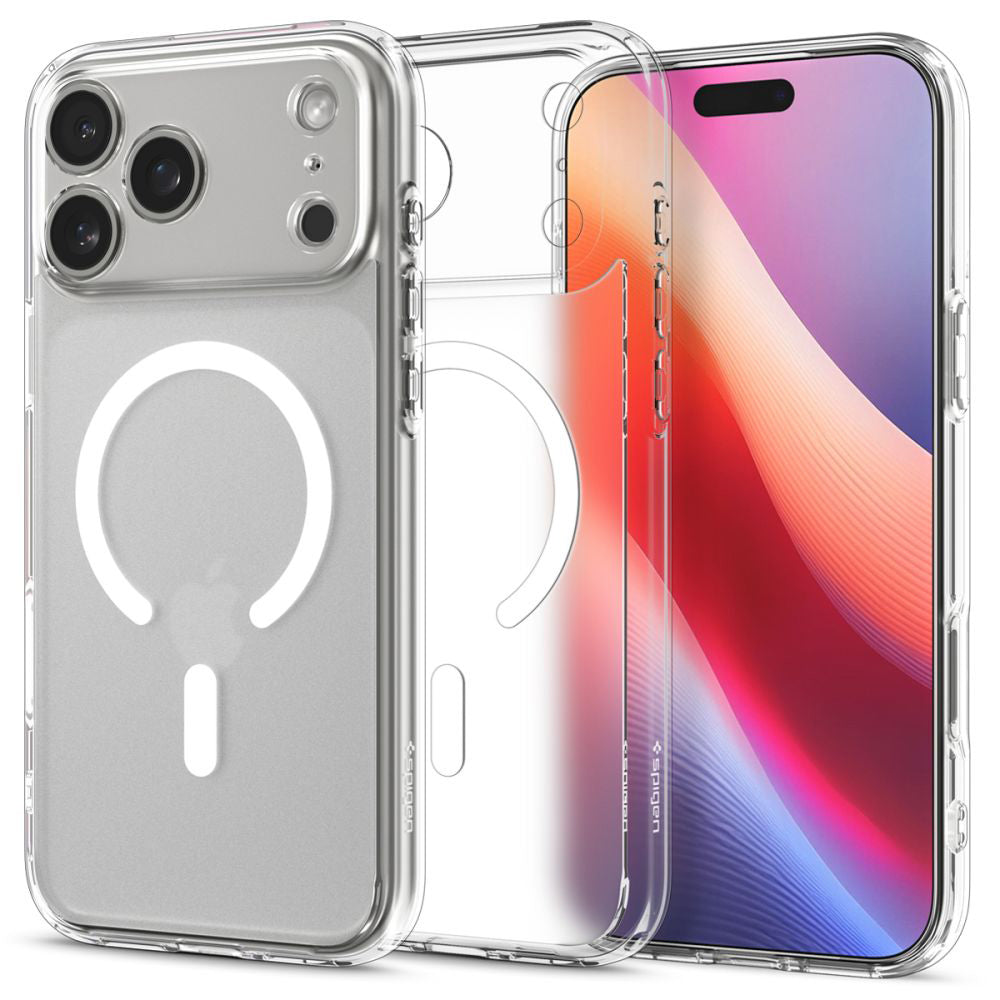 MagSafe Hülle für Apple iPhone 17 Pro, Spigen, Ultra Hybrid, Satinweiß ACS10350