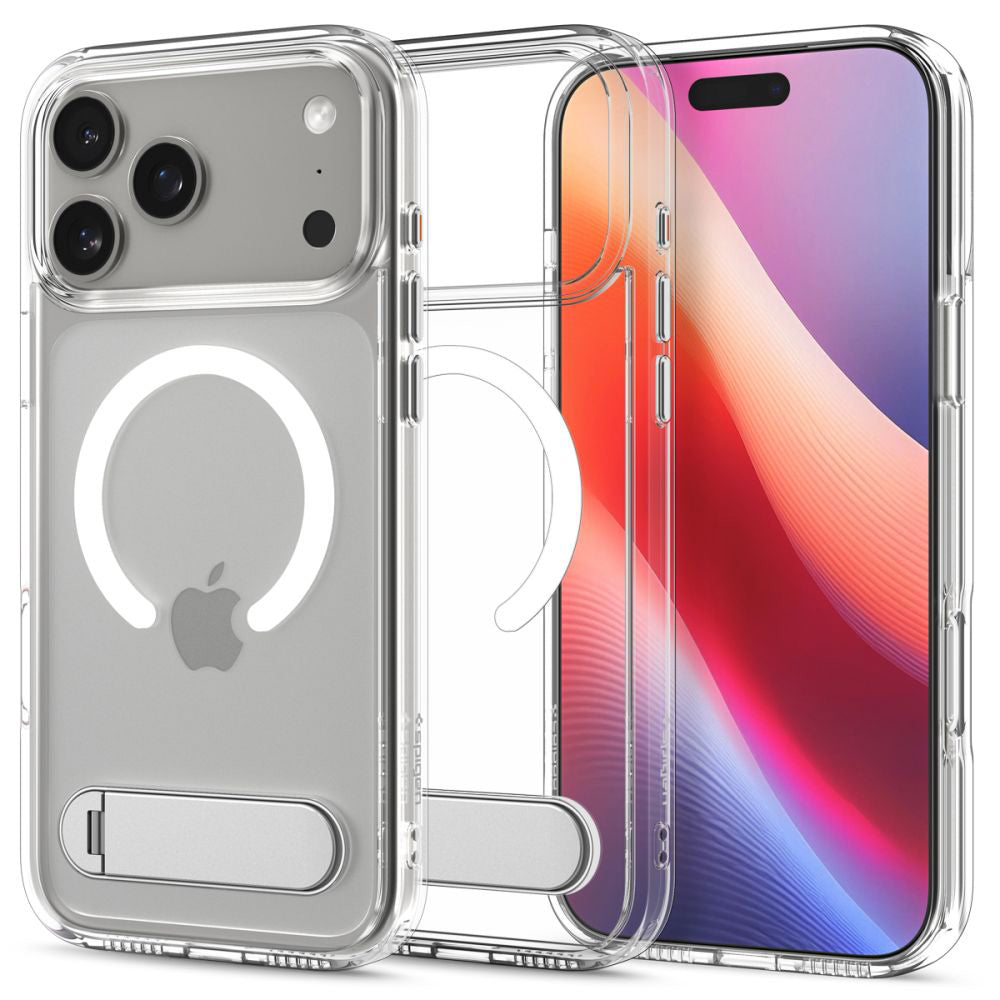 MagSafe Hülle für Apple iPhone 17 Pro, Spigen, Ultra Hybrid S, Transparent