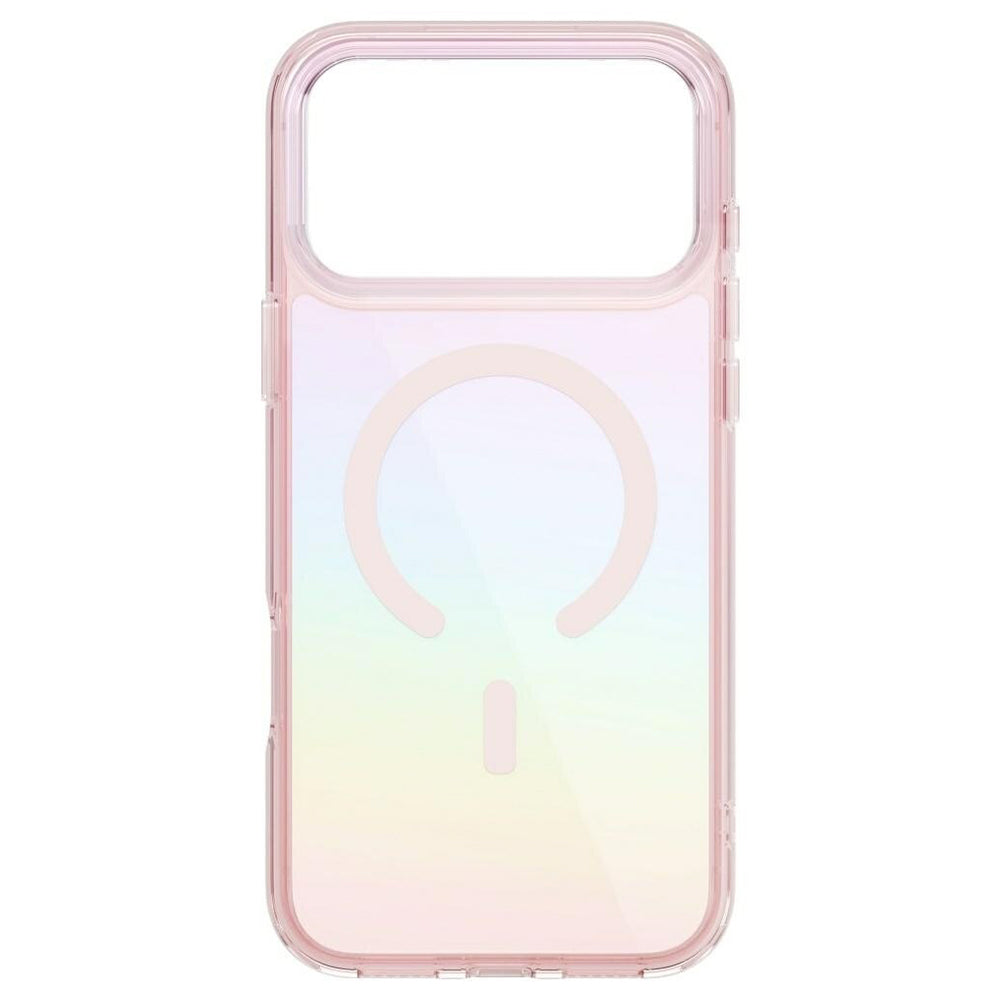 MagSafe Hülle für Apple iPhone 17 Pro, UNIQ, Iridescia MagClick, Pastellblau