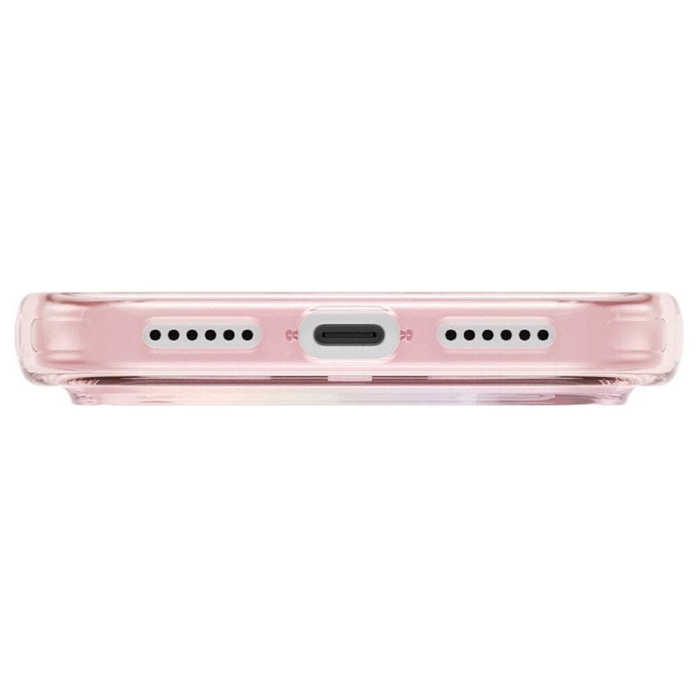 MagSafe Hülle für Apple iPhone 17 Pro, UNIQ, Iridescia MagClick, Pastellblau