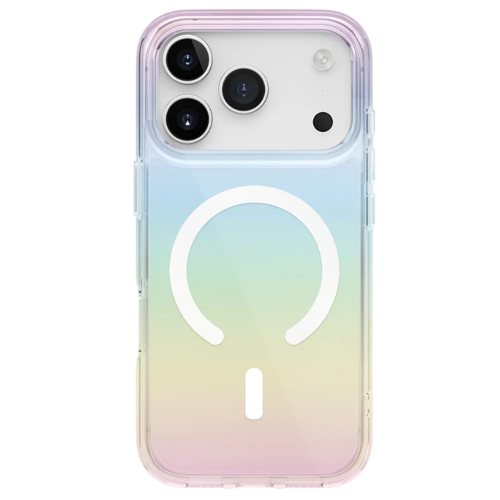 MagSafe Hülle für Apple iPhone 17 Pro, UNIQ, Iridescia MagClick, Mehrfarbig
