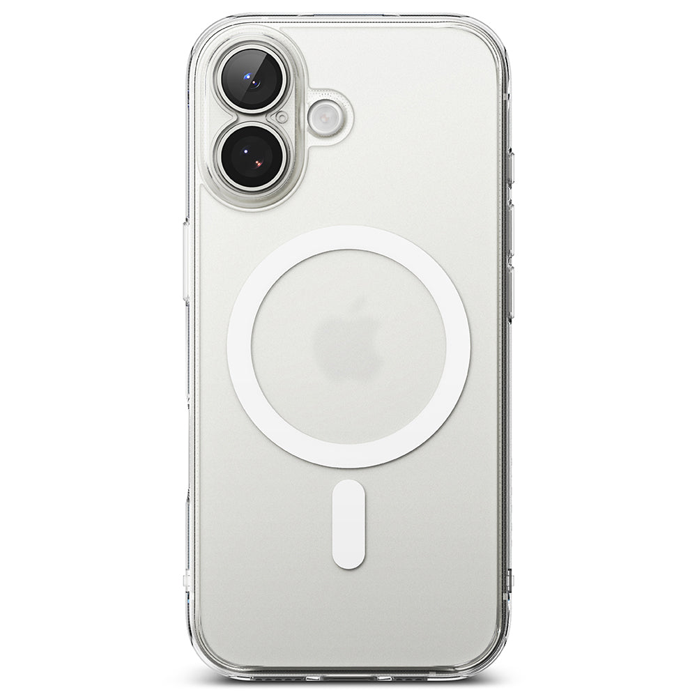 MagSafe Hülle für Apple iPhone 17, Ringke, Fusion, Matt Transparent