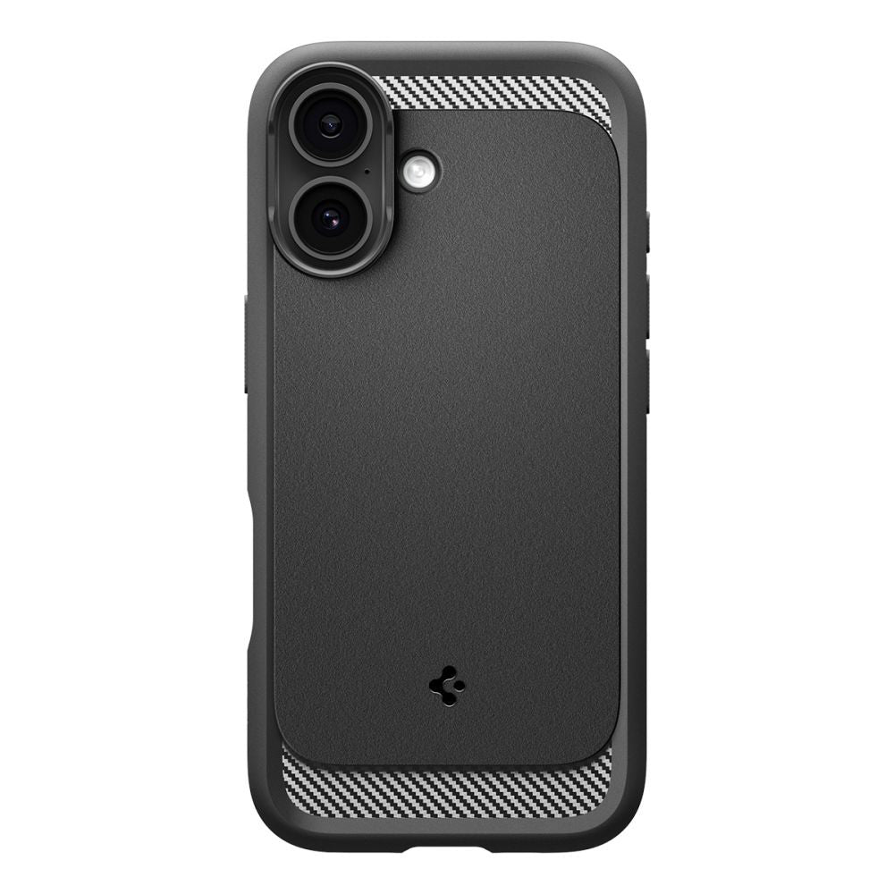 MagSafe Hülle für Apple iPhone 17, Spigen, Rugged Armor, Mattschwarz ACS10367