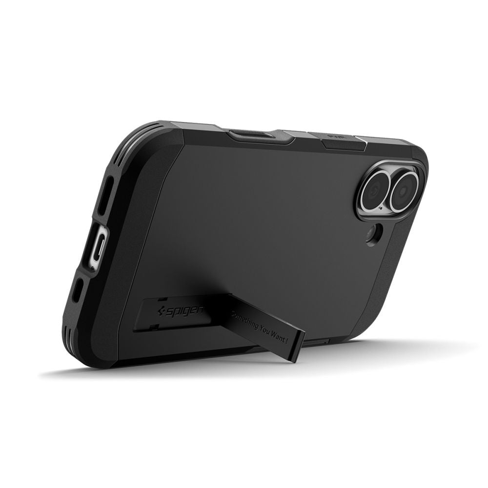 MagSafe Hülle für Apple iPhone 17, Spigen, Tough Armor T, Schwarz ACS10391