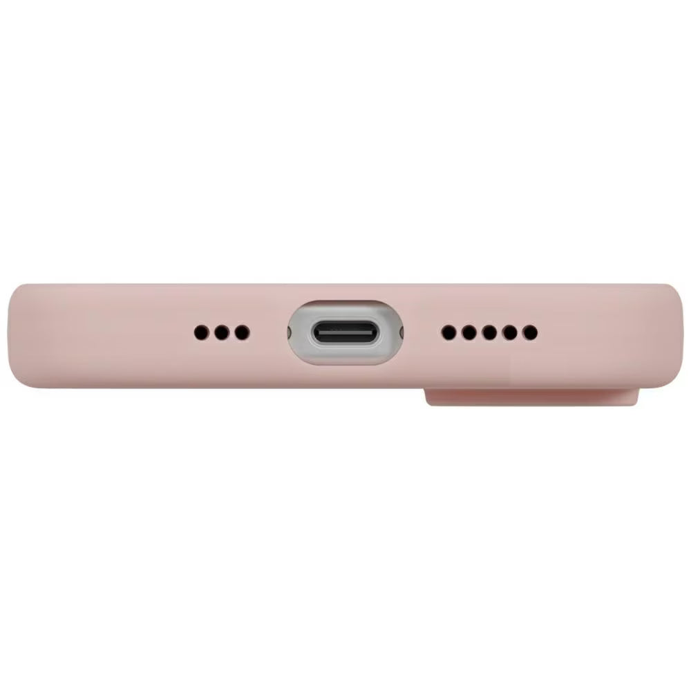 MagSafe Hülle für Apple iPhone 17, UNIQ, Lino MagClick, Rosa