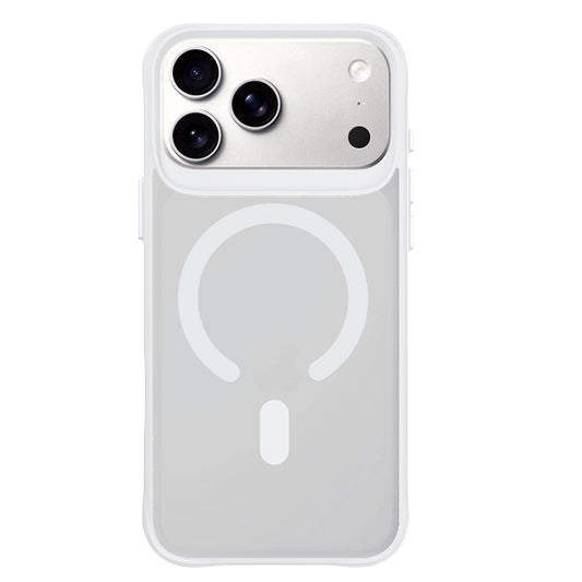 MagSafe-Hülle für Apple iPhone 18 Pro / 17 Pro, 3MK, Smoke MagCase, Weiß