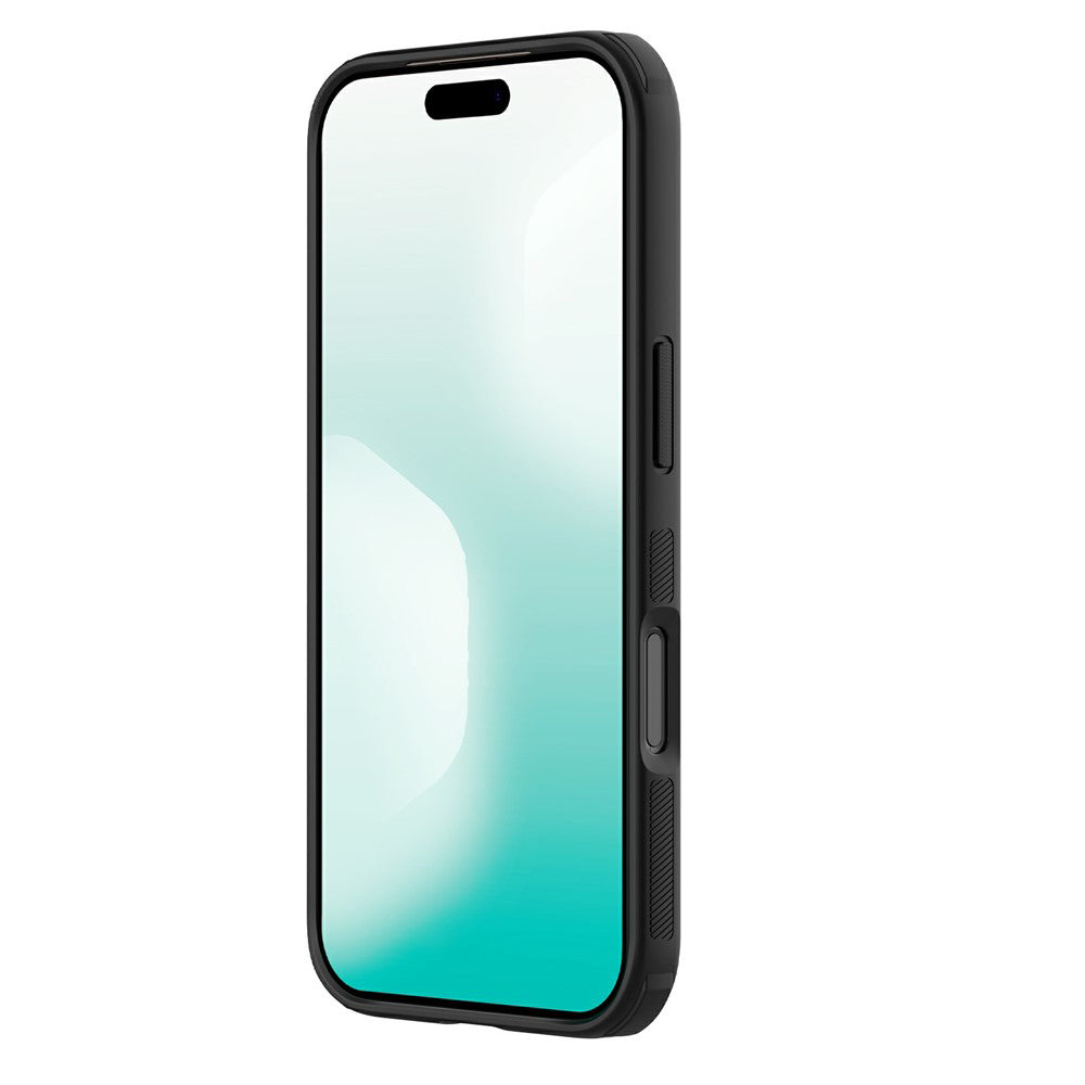 MagSafe-Hülle für Apple iPhone 18 Pro / 17 Pro, Nillkin, Super Shield Pro, Schwarz Transparent Matt
