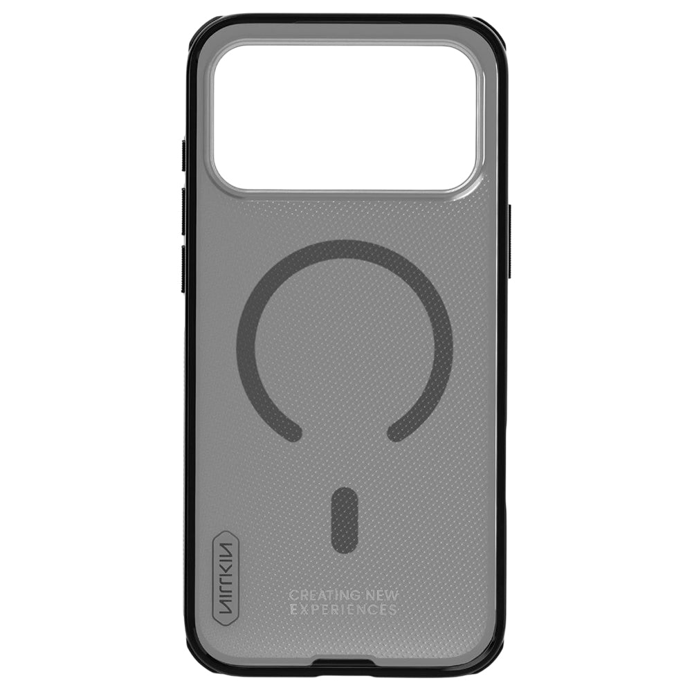 MagSafe-Hülle für Apple iPhone 18 Pro / 17 Pro, Nillkin, Super Shield Pro, Schwarz Transparent Matt