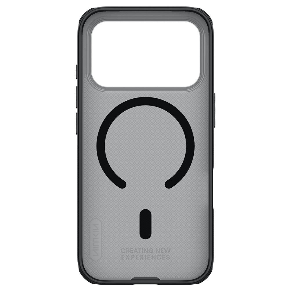 MagSafe-Hülle für Apple iPhone 18 Pro / 17 Pro, Nillkin, Super Shield Pro, Schwarz Transparent Matt