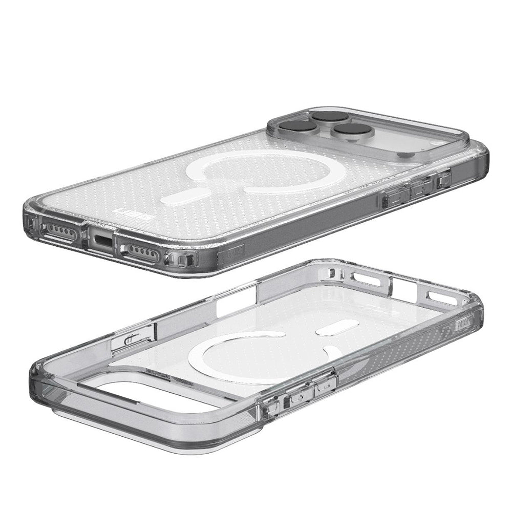 MagSafe Case for Apple iPhone 18 Pro / 17 Pro, Urban Armor Gear, Dot, Silver