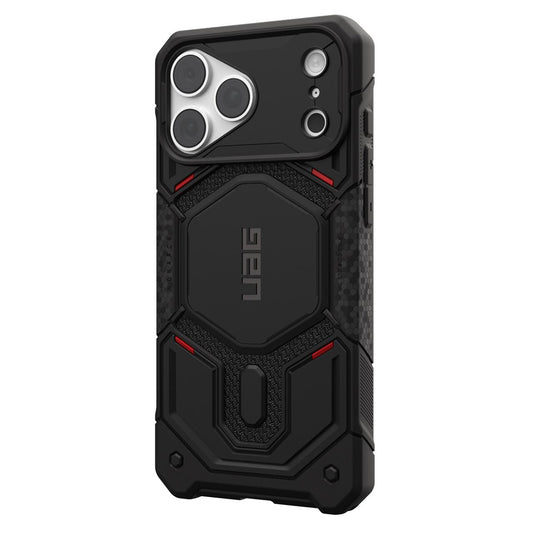 MagSafe-Hülle für Apple iPhone 18 Pro / 17 Pro, Urban Armor Gear, Monarch Pro Kevlar, Schwarz