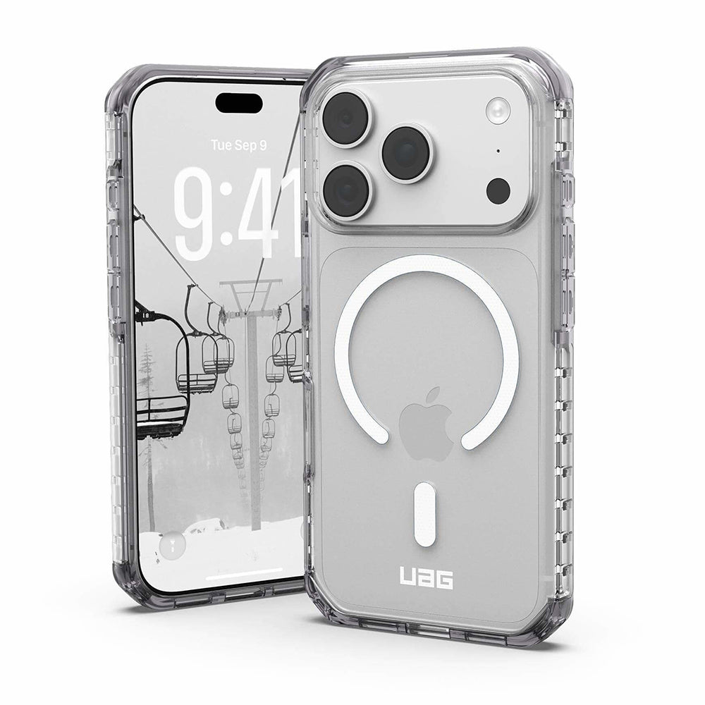 MagSafe-Hülle für Apple iPhone 18 Pro / 17 Pro, Urban Armor Gear, Plyo LT, Silber