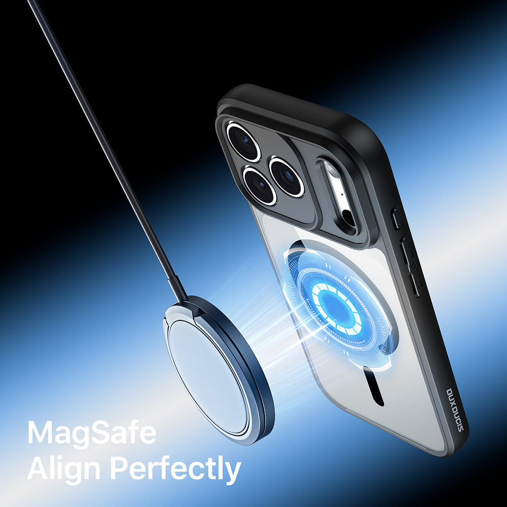 MagSafe-Hülle für Apple iPhone 18 Pro Max / 17 Pro Max, DUX DUCIS, Aimo, Schwarz