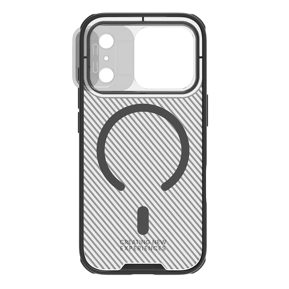 MagSafe-Hülle für Apple iPhone 18 Pro Max / 17 Pro Max, Nillkin, CamShield Pro, Schwarz Transparent