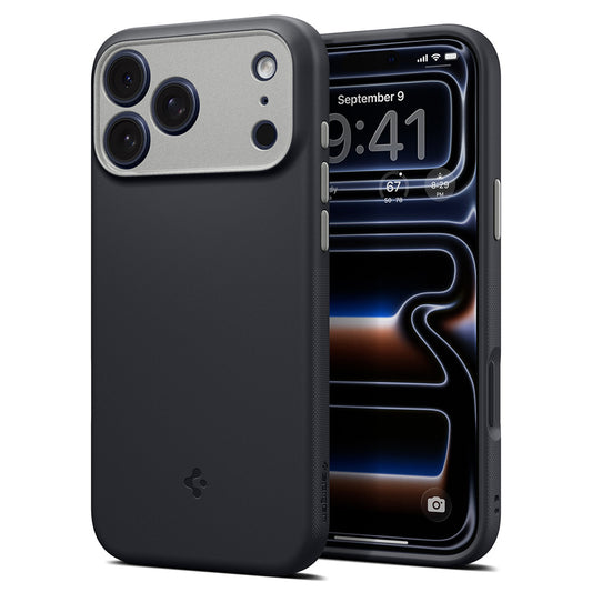 MagSafe-Hülle für Apple iPhone 18 Pro Max / 17 Pro Max, Spigen, Caseology Nano Pop, Schwarz ACS12142