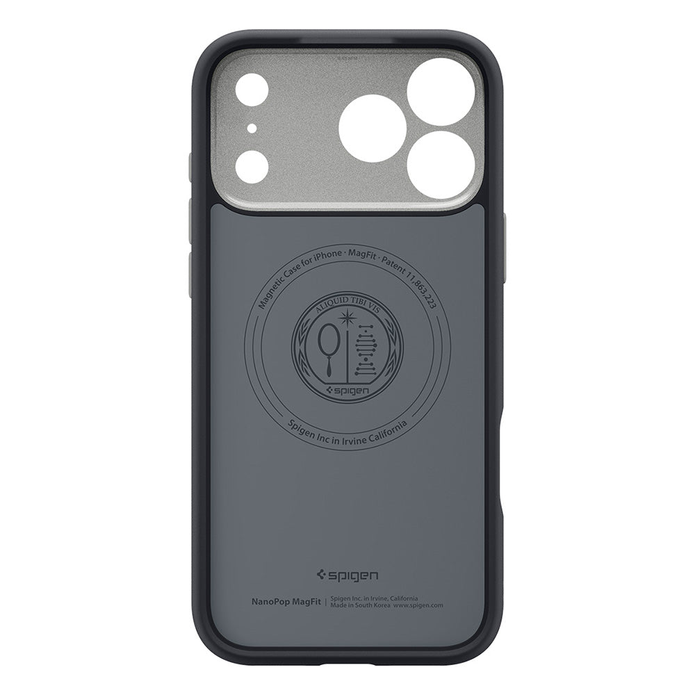 MagSafe-Hülle für Apple iPhone 18 Pro Max / 17 Pro Max, Spigen, Caseology Nano Pop, Schwarz ACS12142