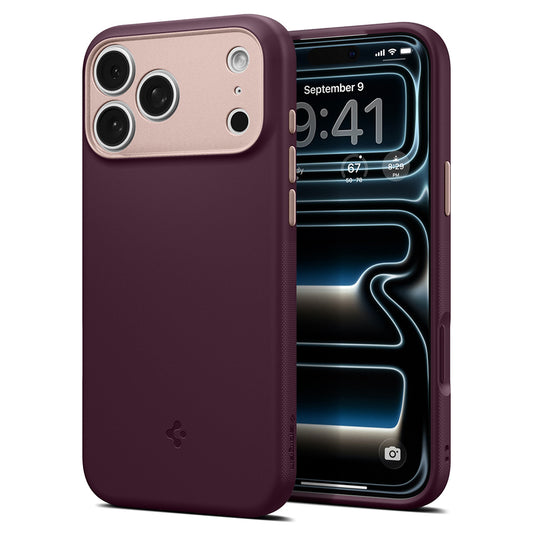 MagSafe-Hülle für Apple iPhone 18 Pro Max / 17 Pro Max, Spigen, Caseology Nano Pop, Weinrot ACS12141