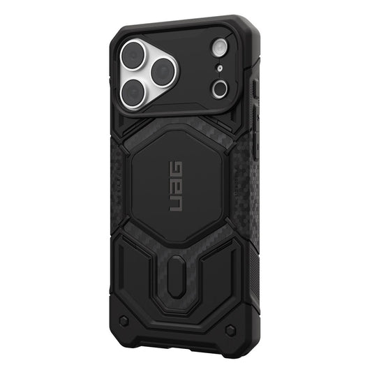 MagSafe-Hülle für Apple iPhone 18 Pro Max / 17 Pro Max, Urban Armor Gear, Monarch Pro Carbon, Schwarz