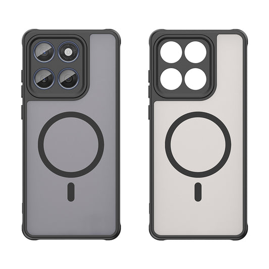 MagSafe Case for Motorola Edge 60 Fusion / Edge 60, Techsuit, HaloFrost II, Black