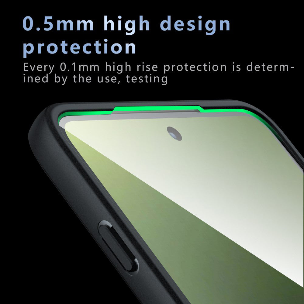 MagSafe-Hülle für Motorola Edge 70 Pro, Techsuit, PureFrost, Satin Schwarz