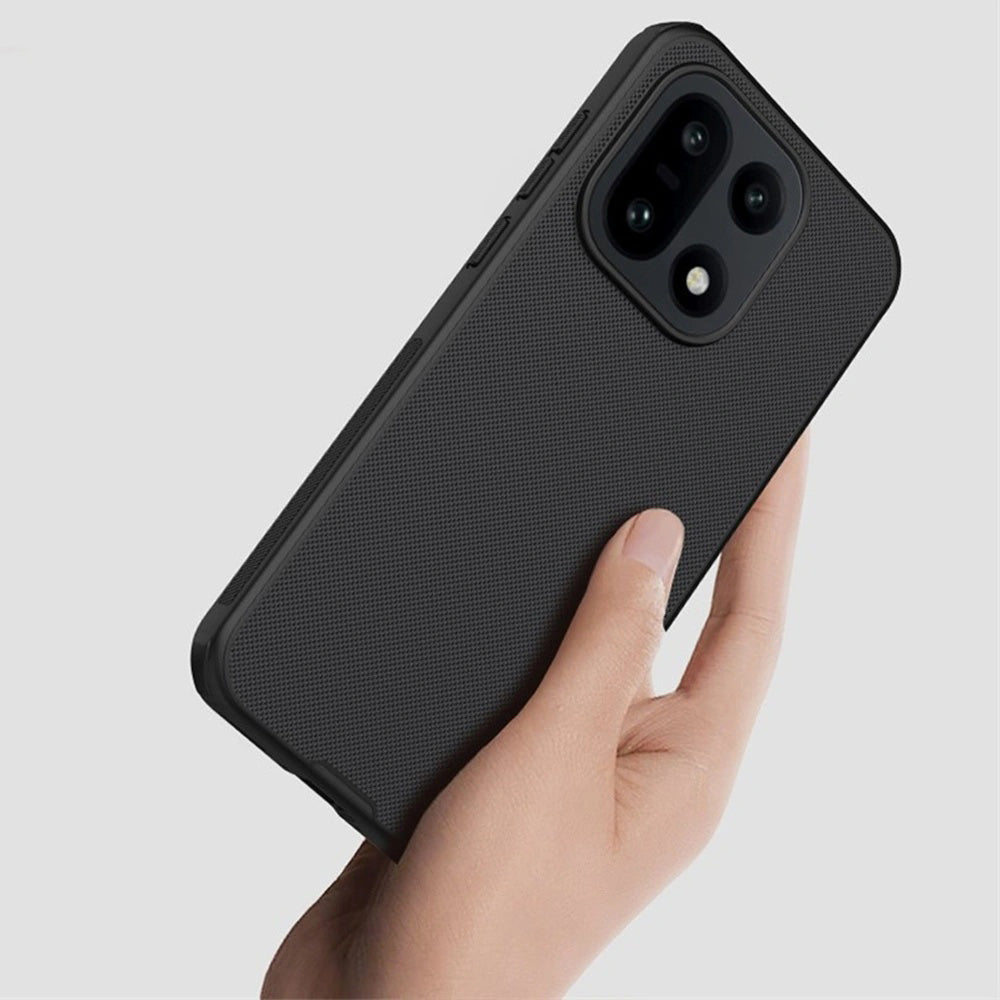 MagSafe-Hülle für OnePlus 15, Nillkin, Super Shield Pro, Satin Schwarz