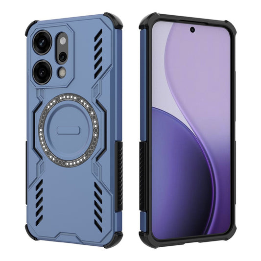 MagSafe-Hülle für Oppo Reno14 Pro, Techsuit, ArmorMag, Blau