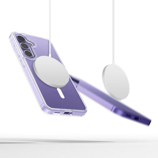 MagSafe Hülle für Samsung Galaxy A36 A366, Tech-Protect, Flexair Hybrid, Transparent